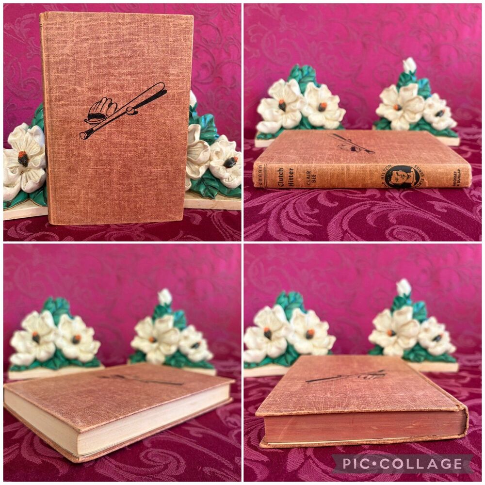 1949 Clutch Hitter! by Clair Bee, Vintage Book, Grosset & Dunlap - Picture 2 of 10